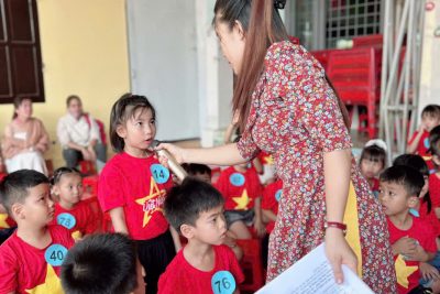🌟 RUNG CHUÔNG VÀNG – SÂN CHƠI TRÍ TUỆ DÀNH CHO NHỮNG “NHÀ THÔNG THÁI NHÍ” TẠI TRƯỜNG MẦM NON PHONG LAN!